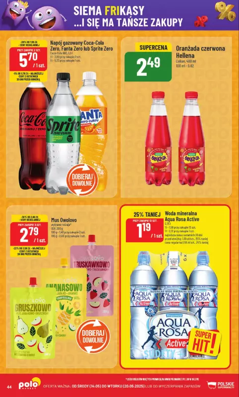 POLOmarket - gazetka promocyjna Gazetka od środy 14.05 do wtorku 20.05 - strona 44