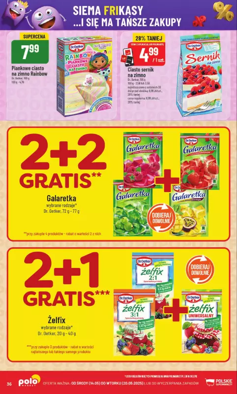 POLOmarket - gazetka promocyjna Gazetka od środy 14.05 do wtorku 20.05 - strona 36