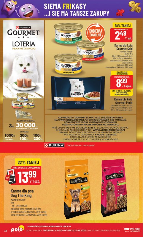 POLOmarket - gazetka promocyjna Gazetka od środy 14.05 do wtorku 20.05 - strona 48
