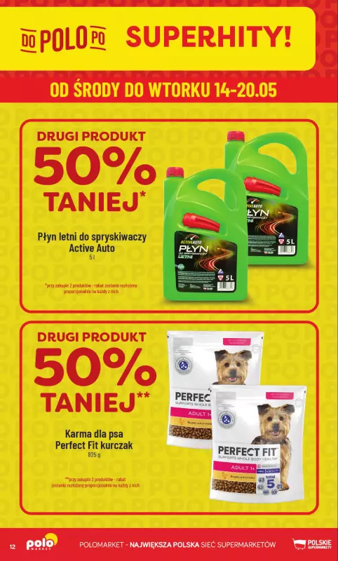 POLOmarket - gazetka promocyjna Gazetka od środy 14.05 do wtorku 20.05 - strona 12
