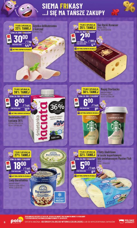 POLOmarket - gazetka promocyjna Gazetka od środy 14.05 do wtorku 20.05 - strona 6