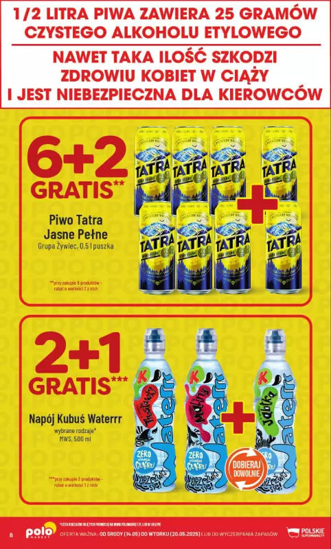 POLOmarket - gazetka promocyjna Gazetka od środy 14.05 do wtorku 20.05 - strona 8