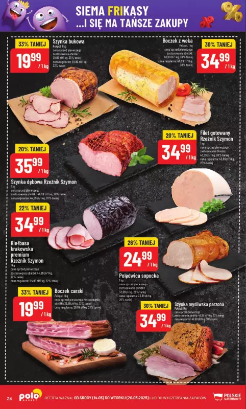 POLOmarket - gazetka promocyjna Gazetka od środy 14.05 do wtorku 20.05 - strona 24