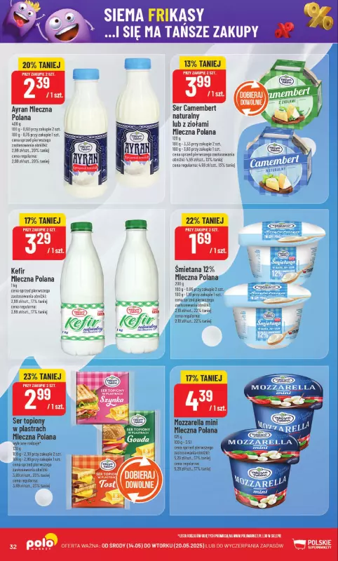 POLOmarket - gazetka promocyjna Gazetka od środy 14.05 do wtorku 20.05 - strona 32