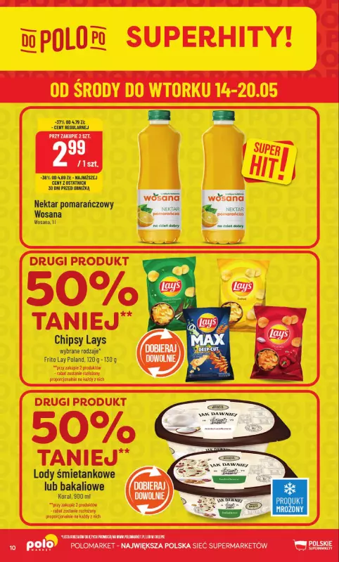 POLOmarket - gazetka promocyjna Gazetka od środy 14.05 do wtorku 20.05 - strona 10