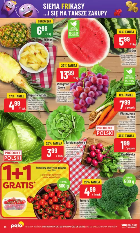 POLOmarket - gazetka promocyjna Gazetka od środy 14.05 do wtorku 20.05 - strona 16