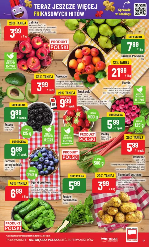 POLOmarket - gazetka promocyjna Gazetka od środy 14.05 do wtorku 20.05 - strona 17