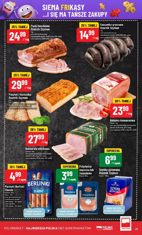 POLOmarket - gazetka promocyjna Gazetka od środy 21.05 do wtorku 27.05 - strona 23