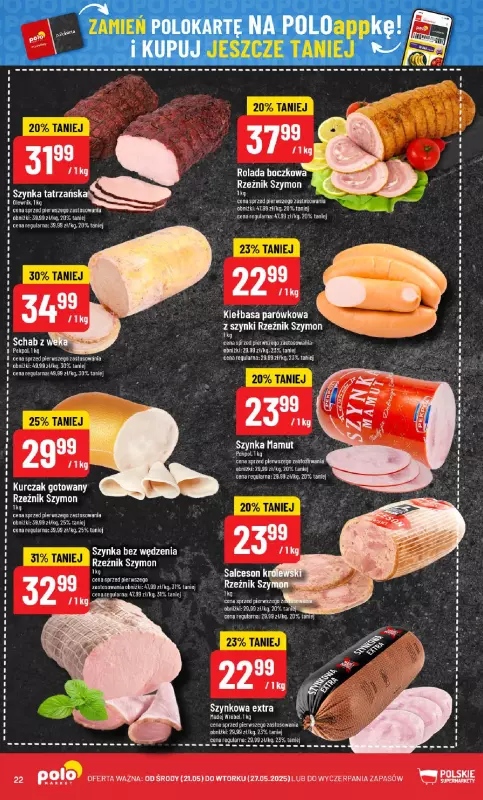 POLOmarket - gazetka promocyjna Gazetka od środy 21.05 do wtorku 27.05 - strona 22