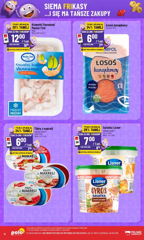 POLOmarket - gazetka promocyjna Frikasowy Katalog od środy 21.05 do wtorku 27.05 - strona 6