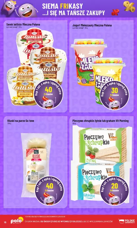 POLOmarket - gazetka promocyjna Frikasowy Katalog od środy 21.05 do wtorku 27.05 - strona 16