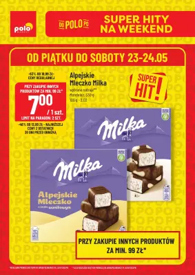 POLOmarket - gazetka promocyjna Super hity na weekend od czwartku 22.05 do wtorku 27.05