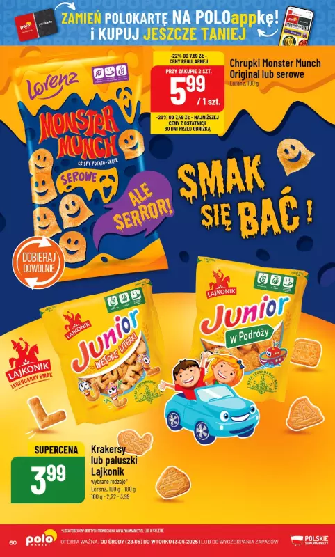POLOmarket - gazetka promocyjna Gazetka od środy 28.05 do wtorku 03.06 - strona 60
