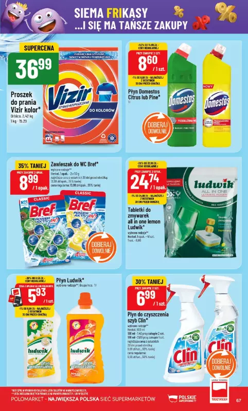 POLOmarket - gazetka promocyjna Gazetka od środy 28.05 do wtorku 03.06 - strona 67