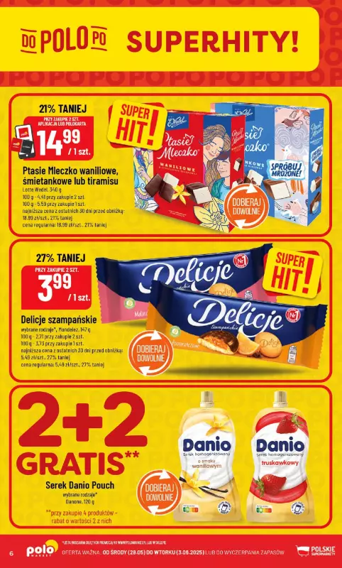 POLOmarket - gazetka promocyjna Gazetka od środy 28.05 do wtorku 03.06 - strona 6