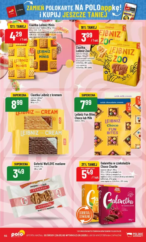 POLOmarket - gazetka promocyjna Gazetka od środy 28.05 do wtorku 03.06 - strona 56