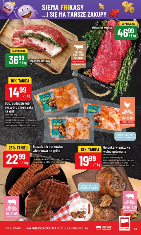 POLOmarket - gazetka promocyjna Gazetka od środy 28.05 do wtorku 03.06 - strona 39