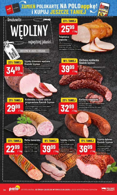 POLOmarket - gazetka promocyjna Gazetka od środy 28.05 do wtorku 03.06 - strona 34