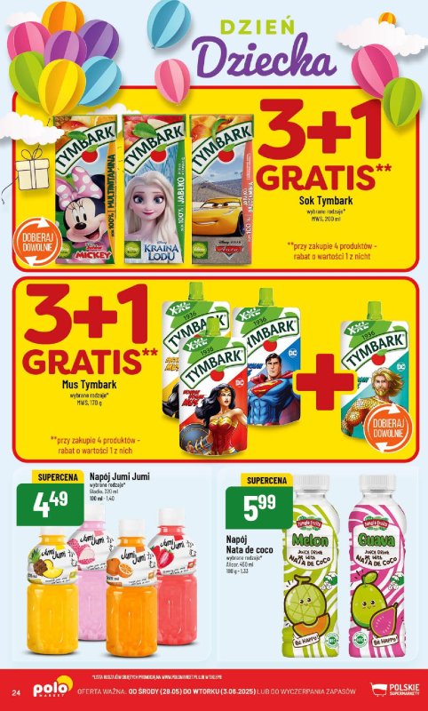 POLOmarket - gazetka promocyjna Gazetka od środy 28.05 do wtorku 03.06 - strona 24