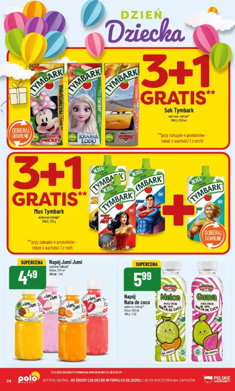 POLOmarket - gazetka promocyjna Gazetka od środy 28.05 do wtorku 03.06 - strona 24