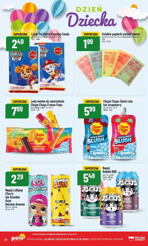 POLOmarket - gazetka promocyjna Gazetka od środy 28.05 do wtorku 03.06 - strona 20