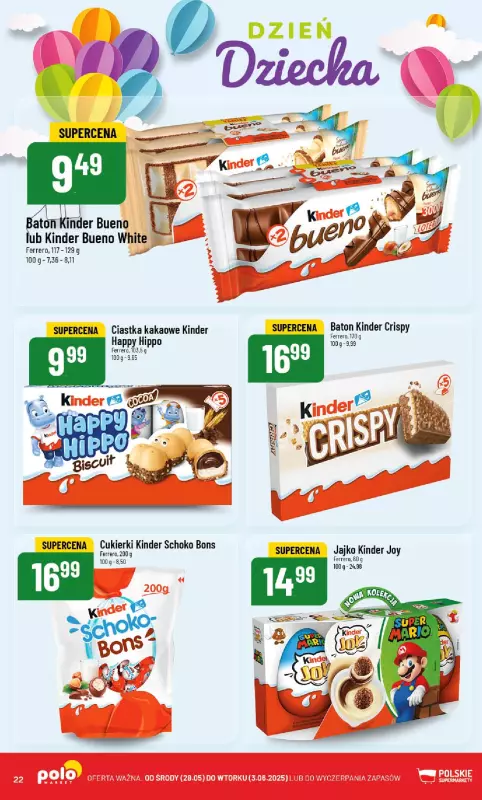 POLOmarket - gazetka promocyjna Gazetka od środy 28.05 do wtorku 03.06 - strona 22