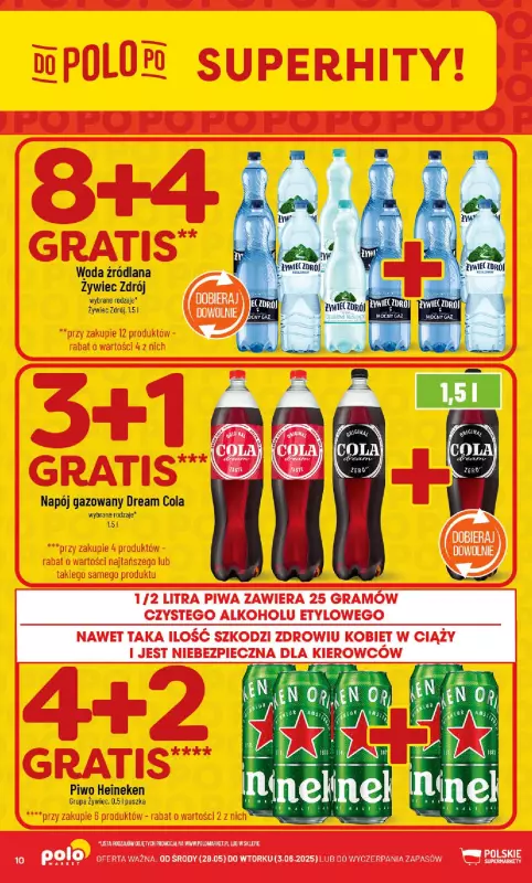 POLOmarket - gazetka promocyjna Gazetka od środy 28.05 do wtorku 03.06 - strona 10
