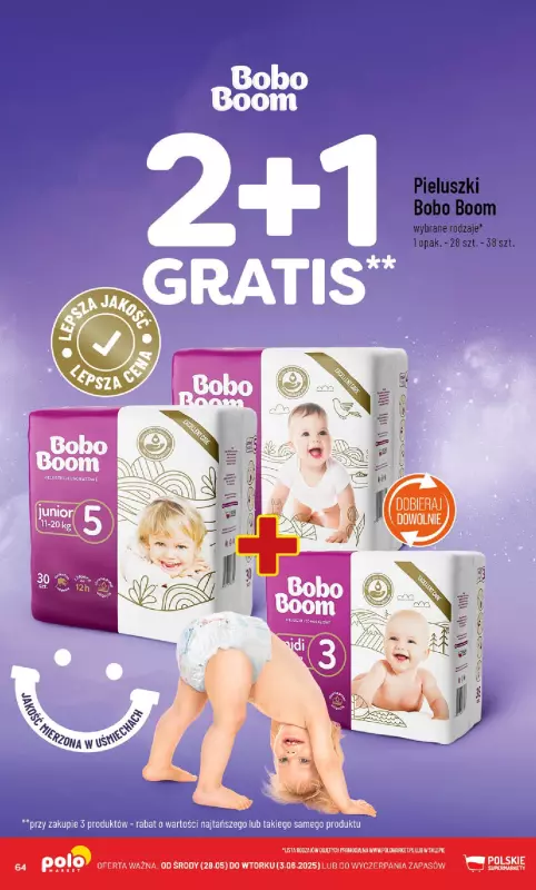 POLOmarket - gazetka promocyjna Gazetka od środy 28.05 do wtorku 03.06 - strona 64