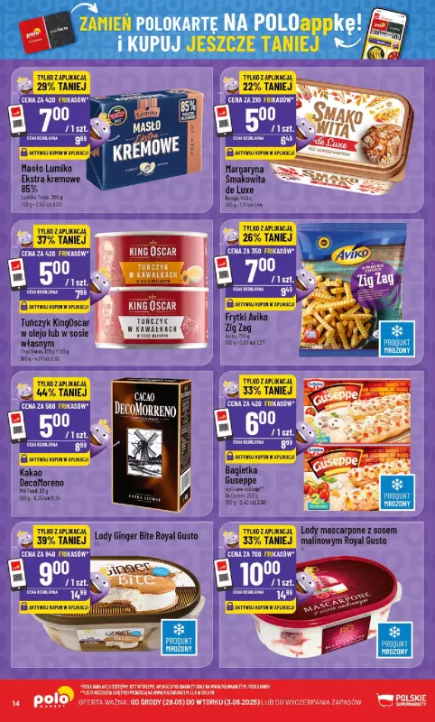 POLOmarket - gazetka promocyjna Gazetka od środy 28.05 do wtorku 03.06 - strona 14