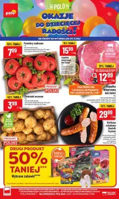 POLOmarket - gazetka promocyjna Gazetka od środy 28.05 do wtorku 03.06