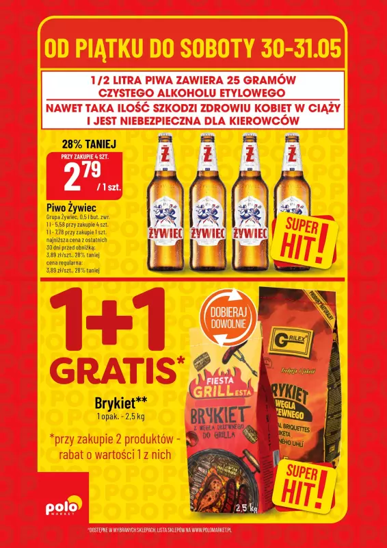 POLOmarket - gazetka promocyjna Super hity na weekend od czwartku 29.05 do wtorku 03.06 - strona 4