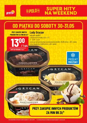 POLOmarket - gazetka promocyjna Super hity na weekend od czwartku 29.05 do wtorku 03.06