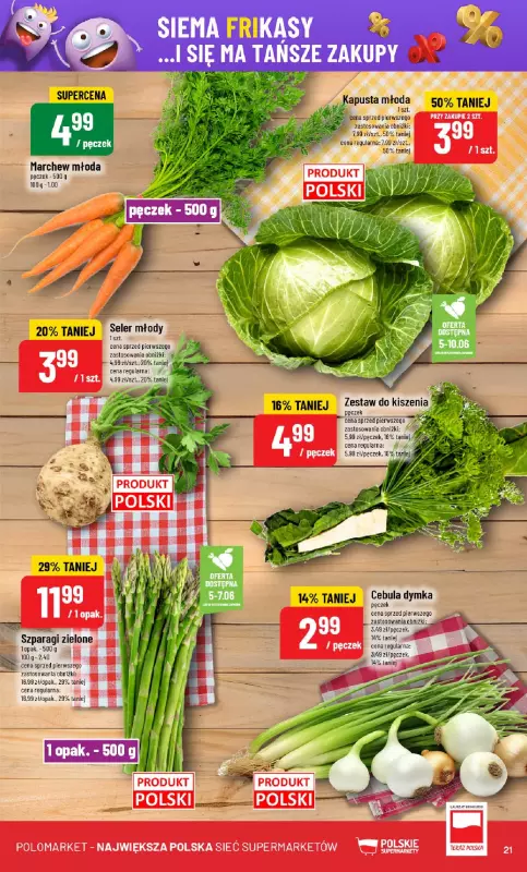 POLOmarket - gazetka promocyjna Gazetka od środy 04.06 do wtorku 10.06 - strona 21