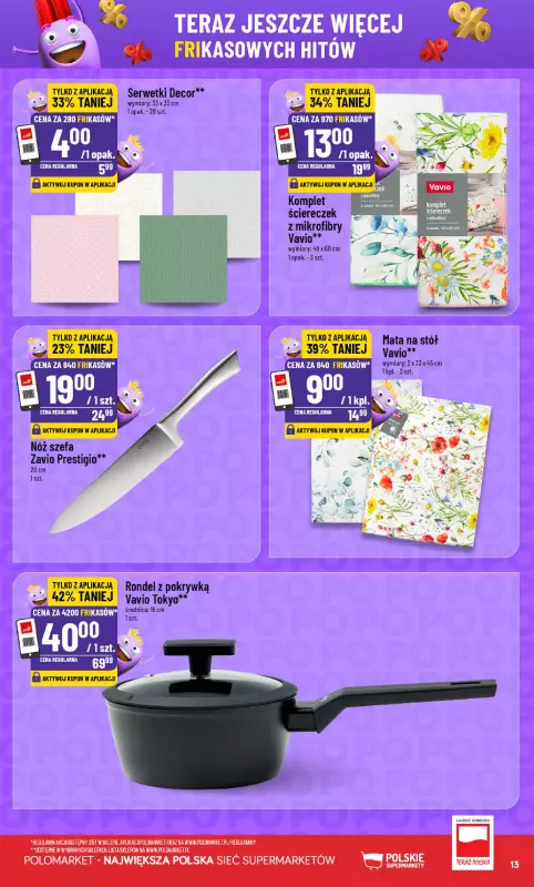 POLOmarket - gazetka promocyjna Frikasowy Katalog od środy 04.06 do wtorku 10.06 - strona 13