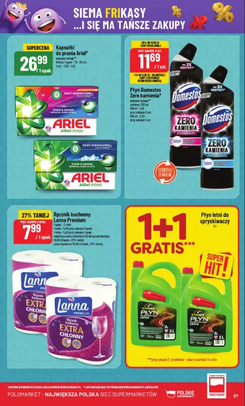 POLOmarket - gazetka promocyjna Gazetka od środy 04.06 do wtorku 10.06 - strona 57