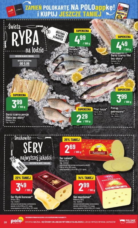 POLOmarket - gazetka promocyjna Gazetka od środy 04.06 do wtorku 10.06 - strona 28