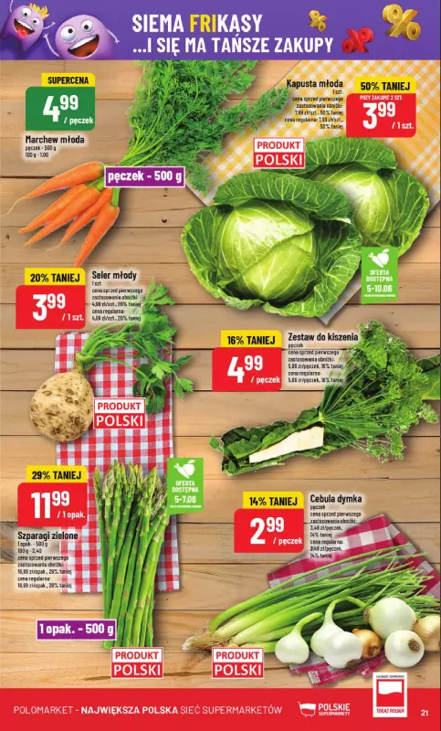 POLOmarket - gazetka promocyjna Gazetka od środy 04.06 do wtorku 10.06 - strona 21