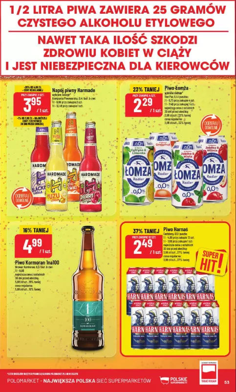 POLOmarket - gazetka promocyjna Gazetka od środy 04.06 do wtorku 10.06 - strona 53