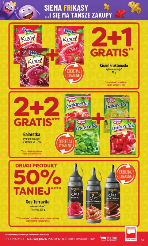 POLOmarket - gazetka promocyjna Gazetka od środy 04.06 do wtorku 10.06 - strona 13