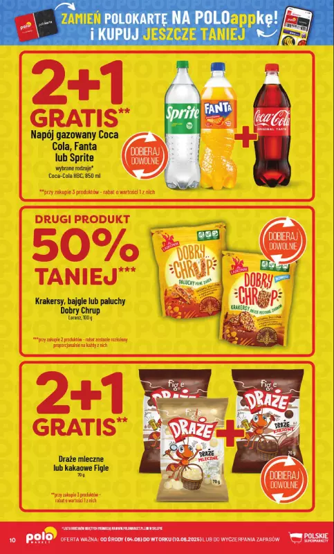 POLOmarket - gazetka promocyjna Gazetka od środy 04.06 do wtorku 10.06 - strona 10