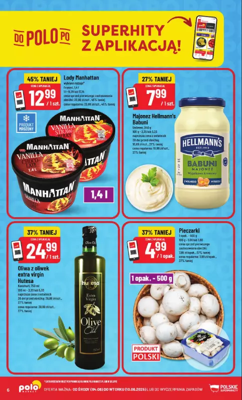 POLOmarket - gazetka promocyjna Gazetka od środy 04.06 do wtorku 10.06 - strona 6
