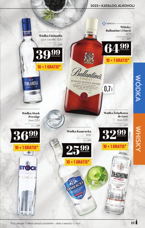 POLOmarket - gazetka promocyjna Katalog alkoholi od piątku 06.06 do czwartku 10.07 - strona 13