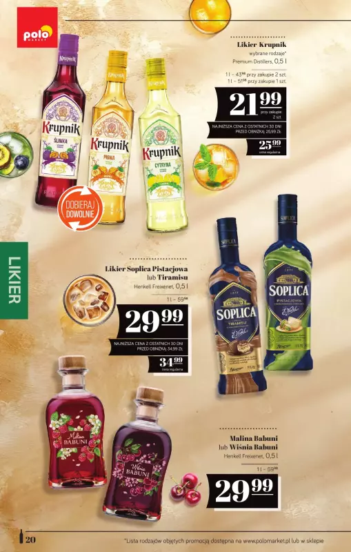 POLOmarket - gazetka promocyjna Katalog alkoholi od piątku 06.06 do czwartku 10.07 - strona 20