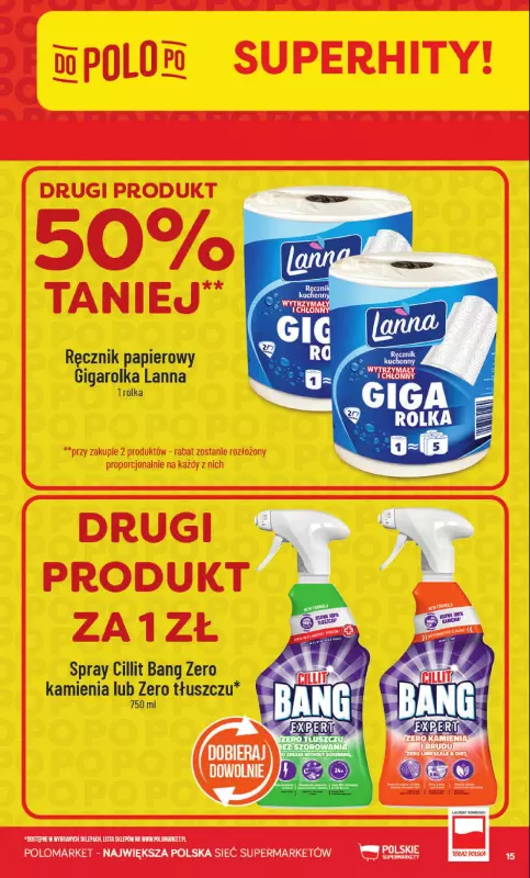 POLOmarket - gazetka promocyjna Gazetka od środy 11.06 do wtorku 17.06 - strona 15