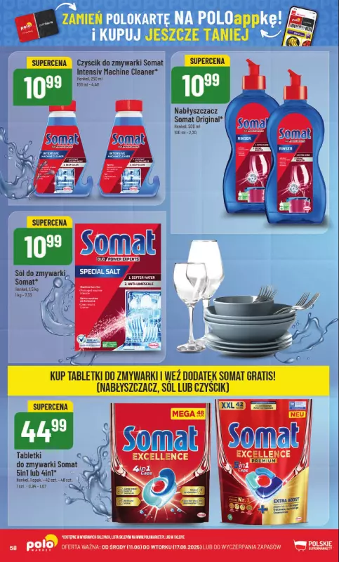 POLOmarket - gazetka promocyjna Gazetka od środy 11.06 do wtorku 17.06 - strona 58