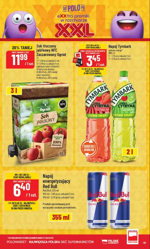 POLOmarket - gazetka promocyjna Gazetka od środy 11.06 do wtorku 17.06 - strona 19