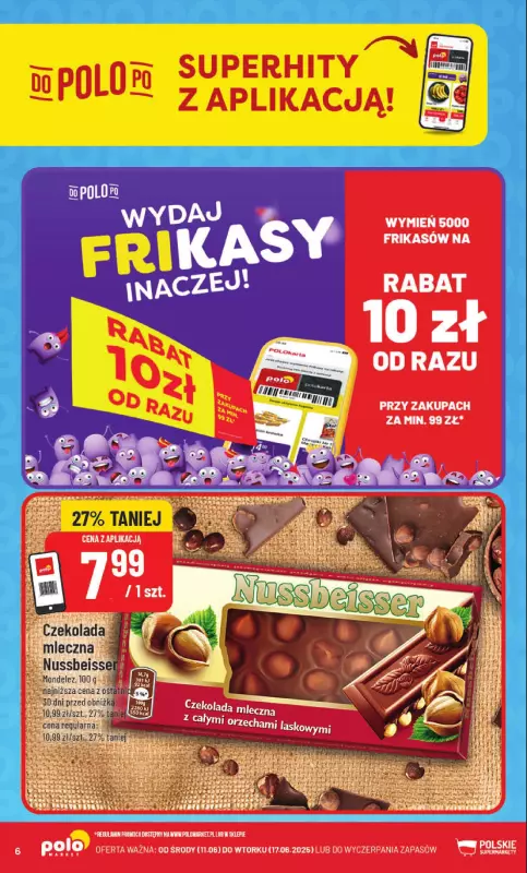 POLOmarket - gazetka promocyjna Gazetka od środy 11.06 do wtorku 17.06 - strona 6