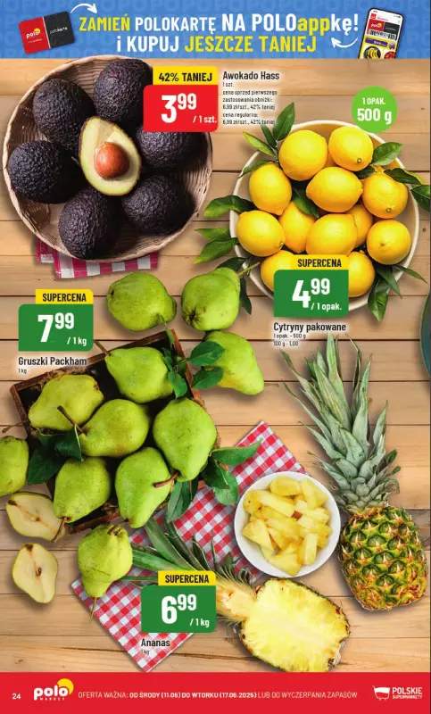 POLOmarket - gazetka promocyjna Gazetka od środy 11.06 do wtorku 17.06 - strona 24