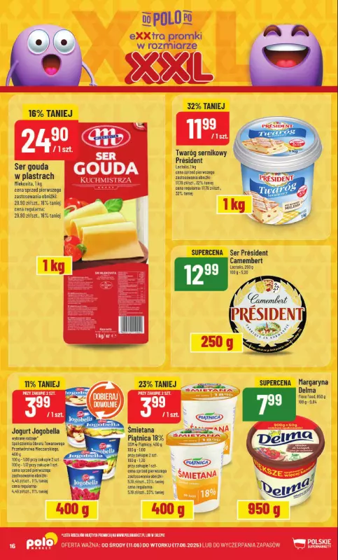 POLOmarket - gazetka promocyjna Gazetka od środy 11.06 do wtorku 17.06 - strona 16