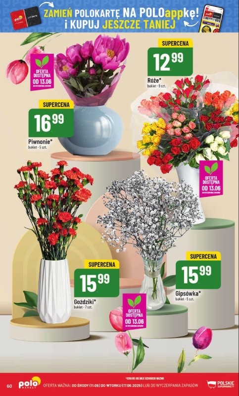 POLOmarket - gazetka promocyjna Gazetka od środy 11.06 do wtorku 17.06 - strona 60